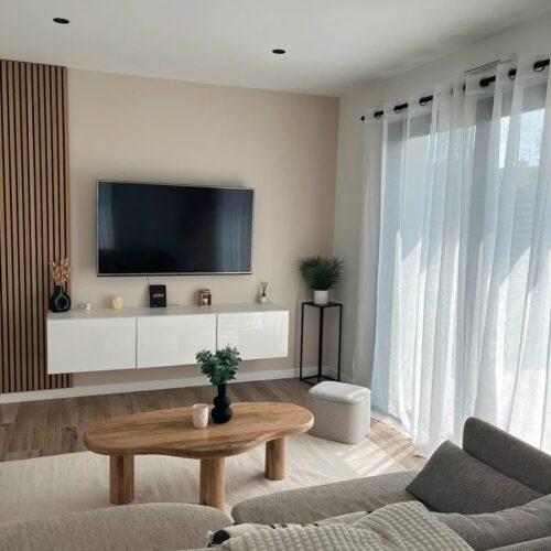 3 pièces avec balcon et parking sous-sol