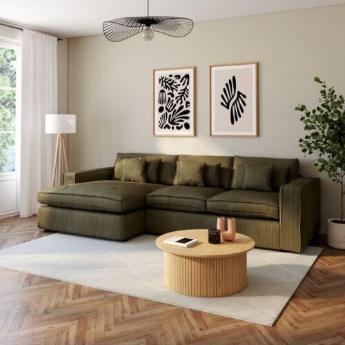 3 pièces avec grand balcon