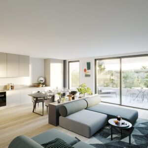 Beau 3 pièces dans un quartier recherché