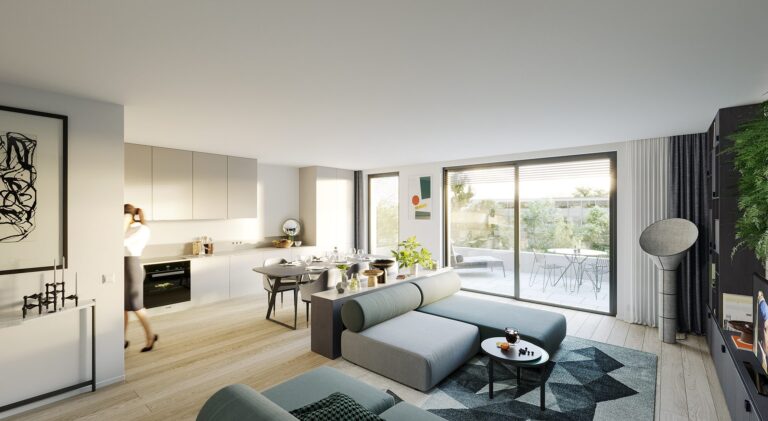 Beau 3 pièces dans un quartier recherché