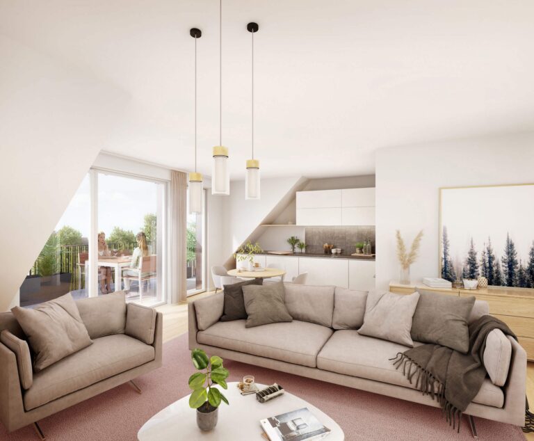 T4 dans quartier résidentiel