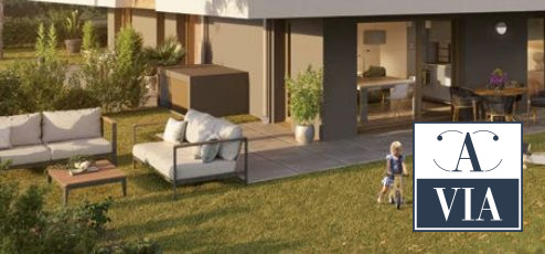 2 pièces avec jardin privatif