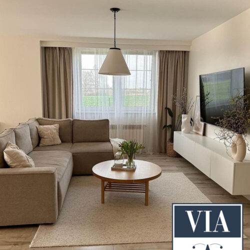 3 pièces avec terrasse de 25m²