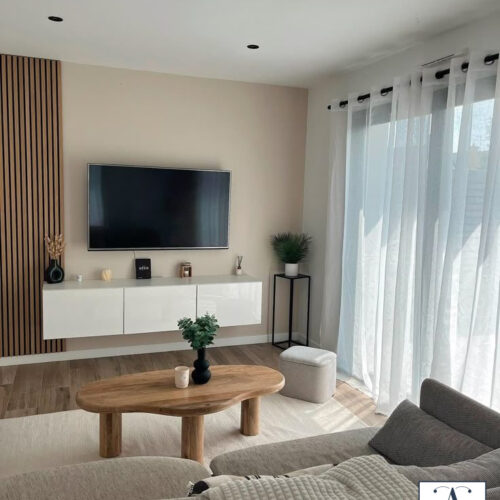 3 pièces avec balcon et parking sous-sol