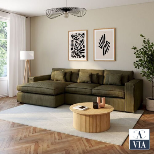 3 pièces avec grand balcon