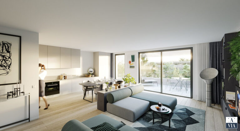 Beau 3 pièces dans un quartier recherché