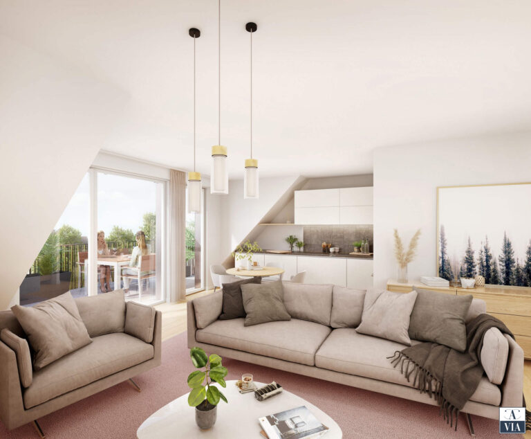 T4 dans quartier résidentiel