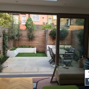 2 pièces en rez-de-jardin