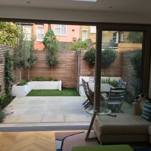 2 pièces en rez-de-jardin