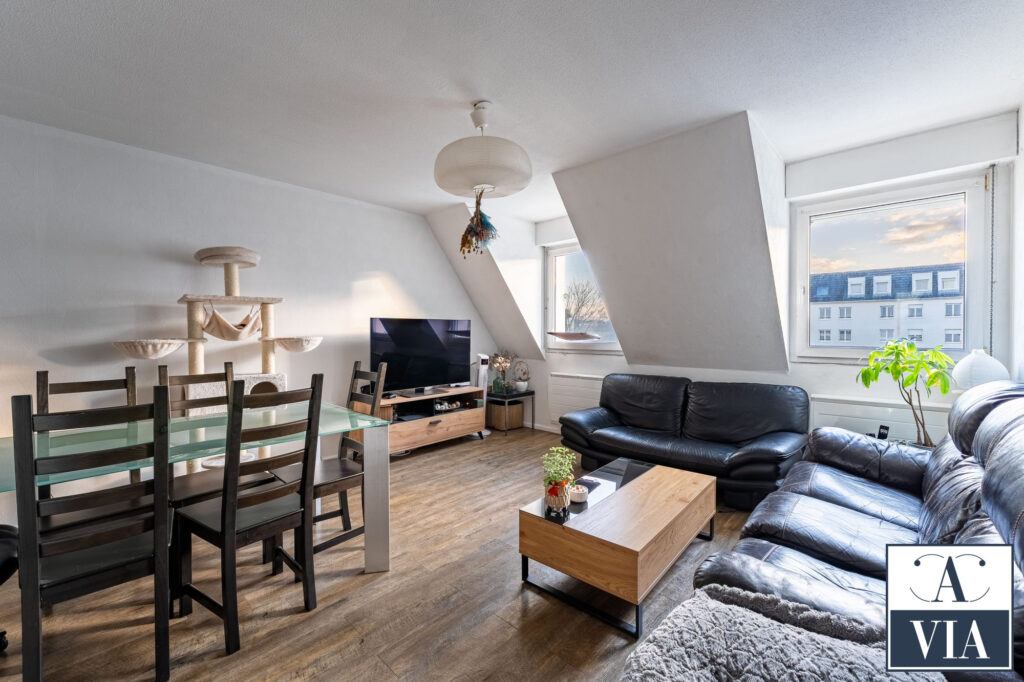 2 pièces 55m²